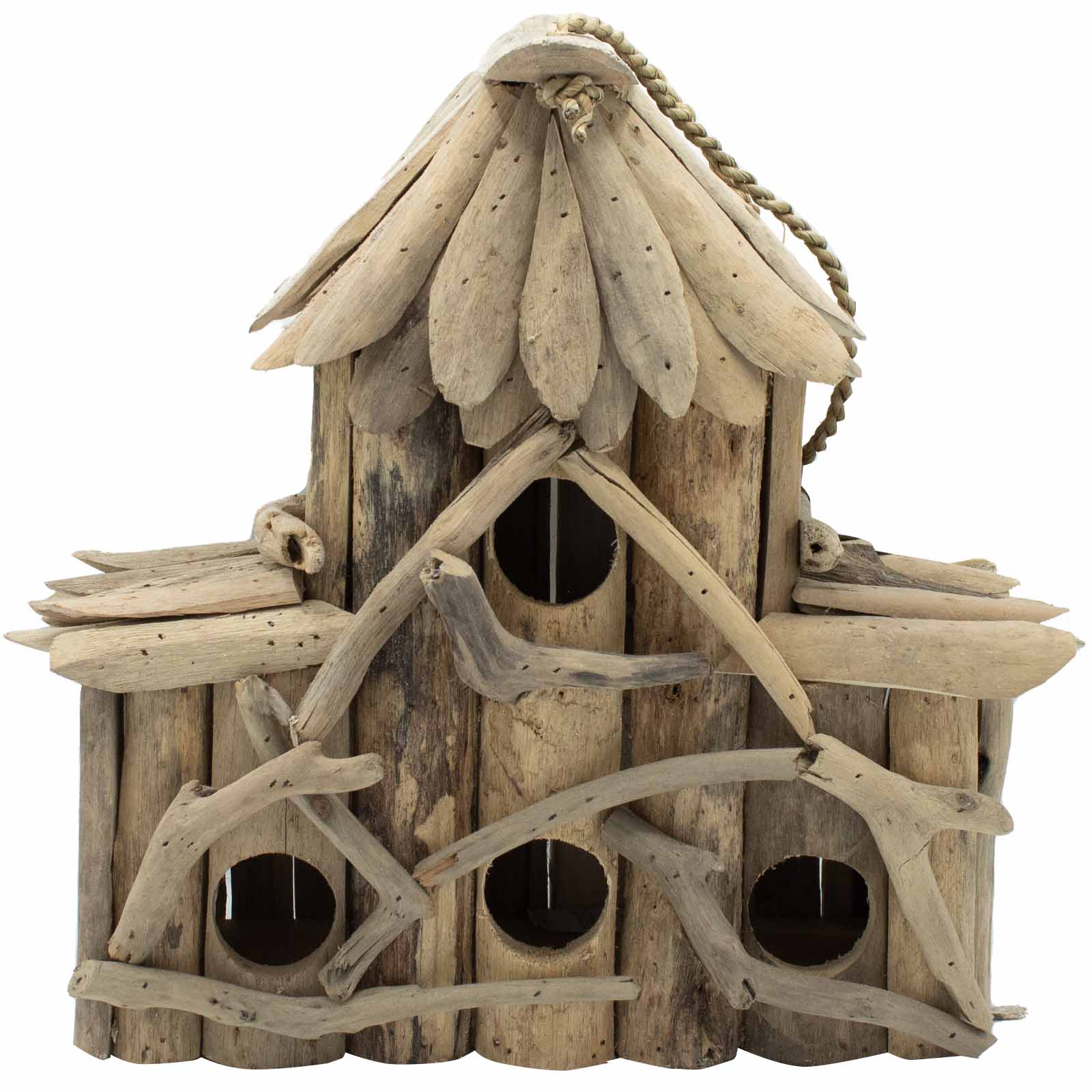 Levně Ptačí budka z naplaveného dřeva - dům